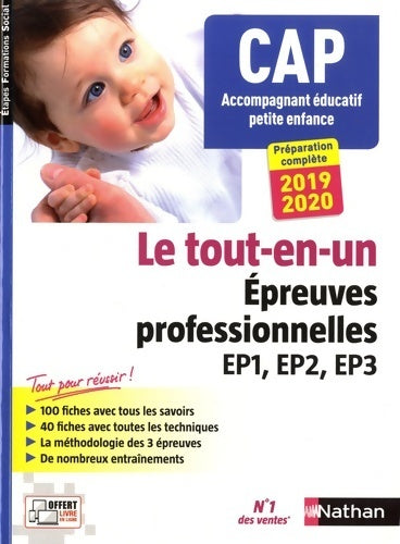 CAP Petite enfance - Louisa Rebih-Jouhet -  Nathan GF - Livre