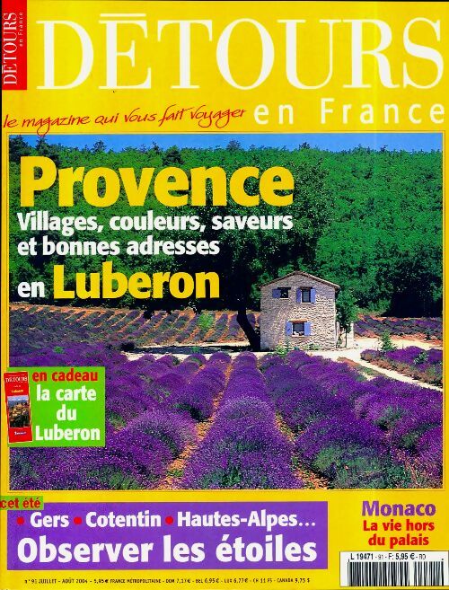 Détours en France n°91 : Provence / Luberon - Collectif -  Détours en France - Livre