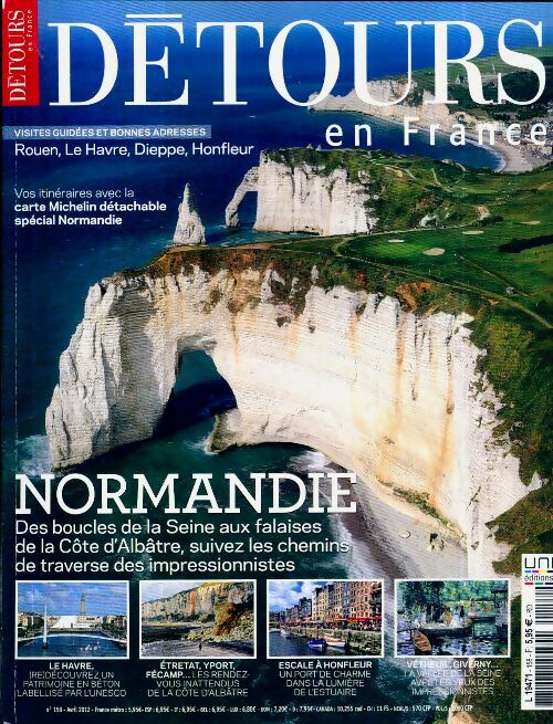Détours en France n°158 : Normandie - Collectif -  Détours en France - Livre