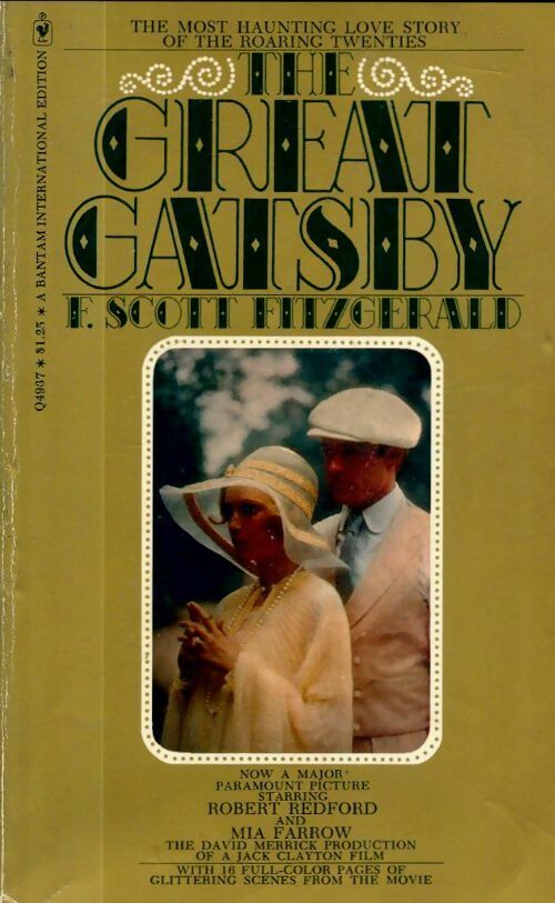The great Gatsby - Francis Scott Fitzgerald ; F. Scott Fitzgerald -  Bantam books - Livre