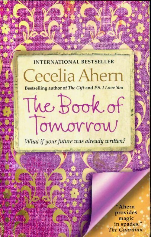 The book of tomorrow - Cecelia Ahern -  Harper - Livre