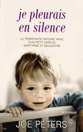Je pleurais en silence - Joe Peters -  City GF - Livre