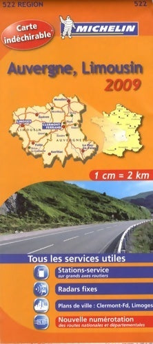 Auvergne, Limousin 2009 : 1/200 000 - Collectif -  Carte région - Livre