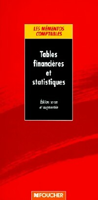 Tables financières et statistiques - Pascal Falguières -  Les mémentos comptables - Livre