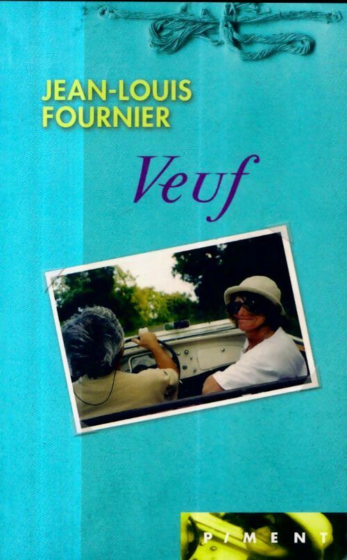 Veuf - Jean-Louis Fournier -  Piment - Livre