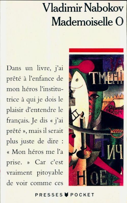 Mademoiselle O - Vladimir Nabokov -  Pocket - Livre