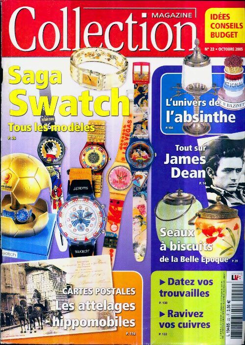 Collection magazine n°22 : Saga Swatch - Collectif -  Collection magazine - Livre