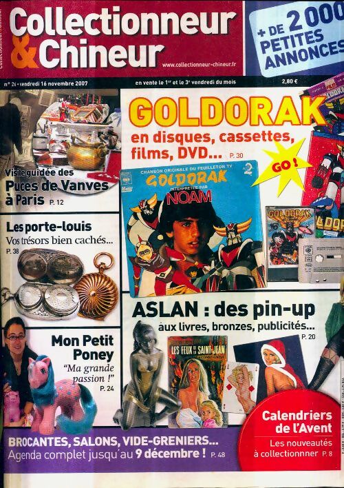 Collectionneur & chineur n°26 : Goldorak - Collectif -  Collectionneur & chineur - Livre