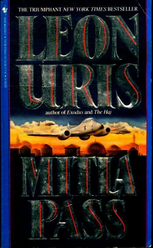 Mitla pass - Léon Uris -  Bantam books - Livre