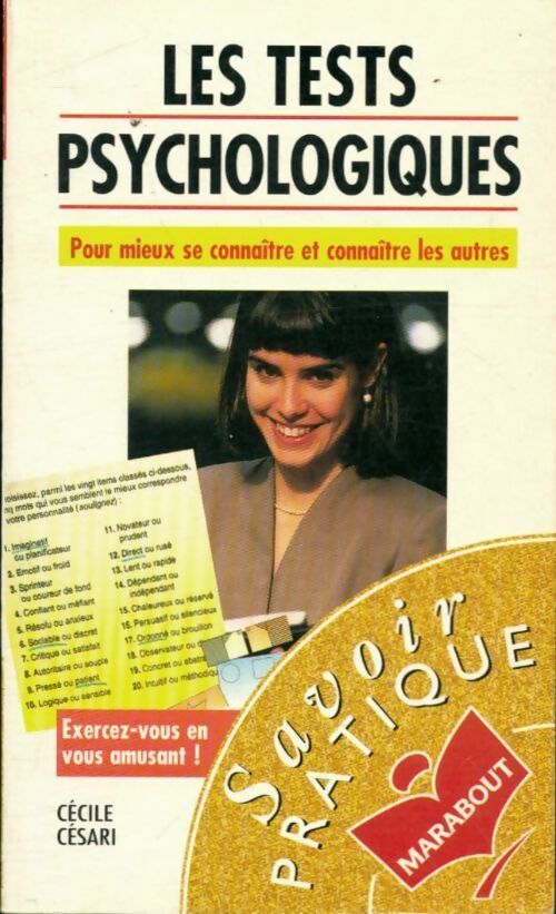 Les tests psychologiques - C. Césari -  Service (2ème série) - Livre