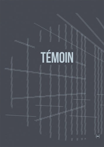 Témoin - Sophie G. Lucas -  Contre-Allée - Livre