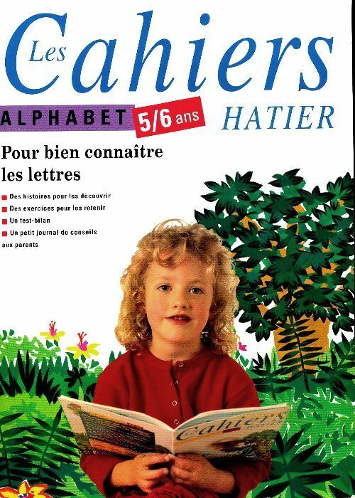 Les cahiers alphabet 5-6 ans - Collectif -  Hatier GF - Livre