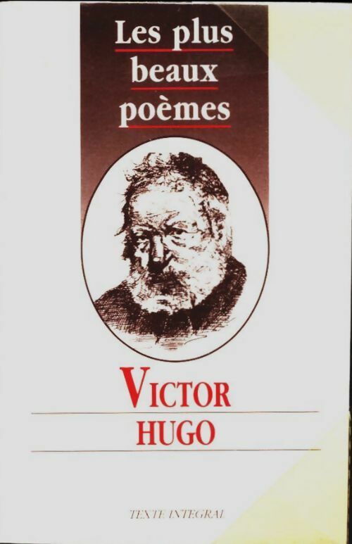 Les plus beaux poèmes - Victor Hugo -  Bibliothèque Lattès - Livre