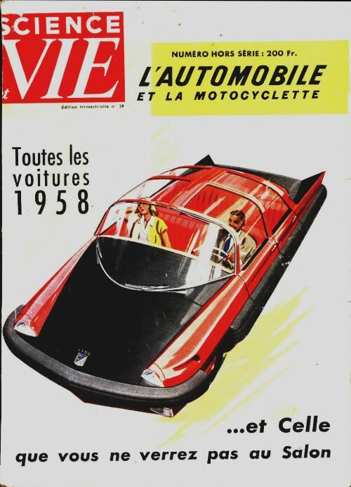 Science & vie Hors-série n°39 : Toutes les voitures 1958 - Collectif -  Science & vie hors-série - Livre
