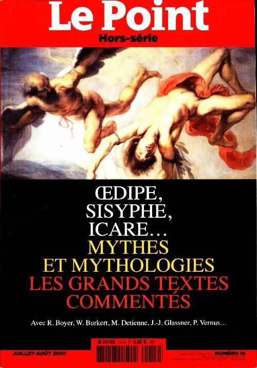 Le Point Hors-Série n°14 : Mythes et mythologies - Collectif -  Le Point Hors-Série - Livre