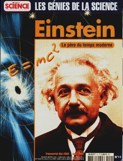 Les génies de la science n°11 : Einstein - Collectif -  Les génies de la science - Livre