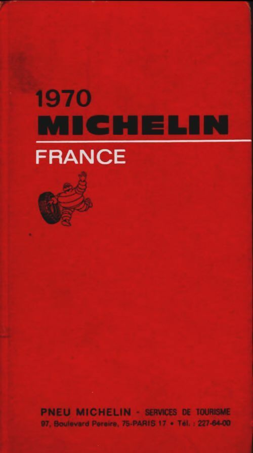 Guide Michelin France 1970 - Collectif -  Guide rouge - Livre