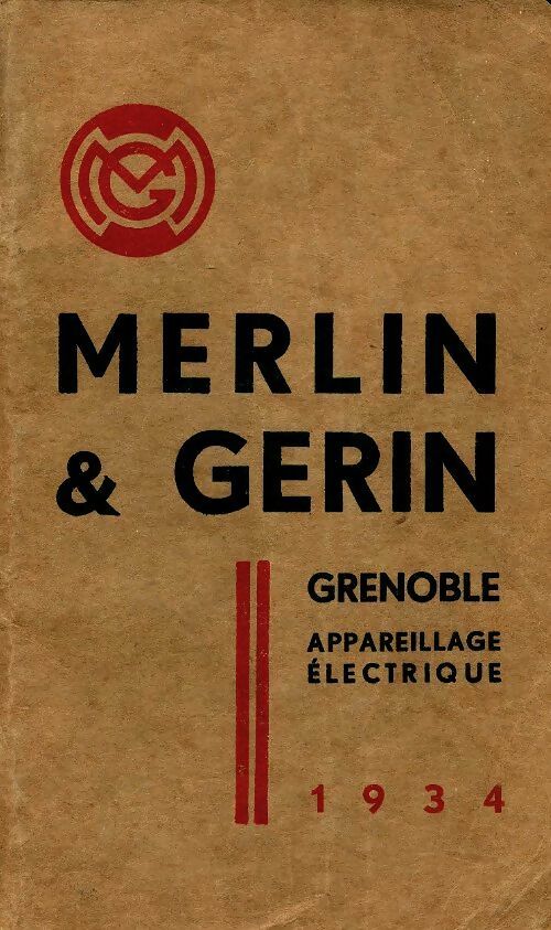 Merlin & Gerlin appareillage électrique - Collectif -  Merlin & Gerlin - Livre