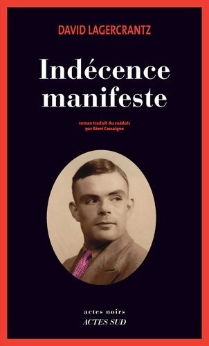 Indécence manifeste - Rose Lagercrantz -  Actes noirs - Livre