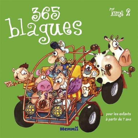 365 blagues Tome II - Fabrice Lelarge -  Hemma GF - Livre