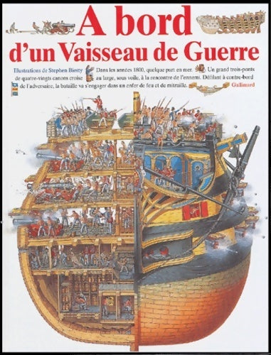 A bord d'un vaisseau de guerre - Richard Platt -  Gallimard GF - Livre