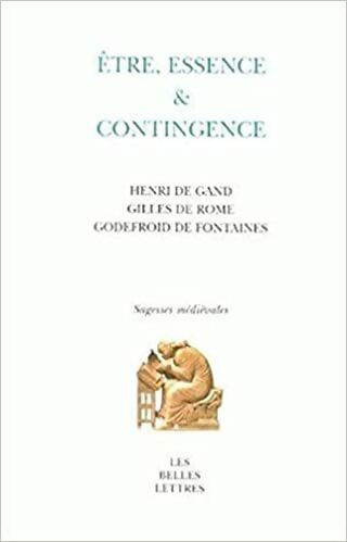 Être, essence et contingence - Collectif -  Belles Lettres GF - Livre
