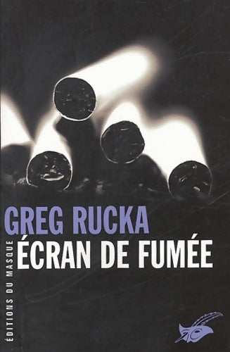 Ecran de fumée - Greg Rucka -  Masque GF - Livre