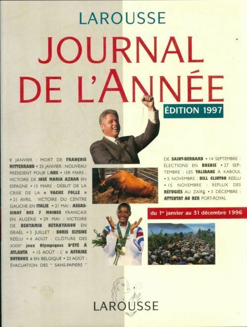 Journal de l'année 1997 - Collectif -  Larousse GF - Livre