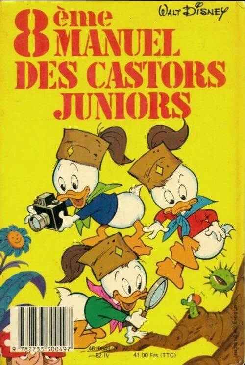 8ème Manuel des castors juniors - Disney -  Manuels des Castors Juniors - Livre