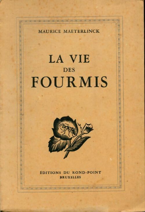La vie des fourmis - Maurice Maeterlinck -  Rond-Point GF - Livre