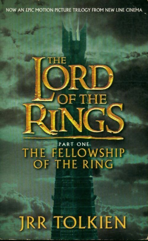The lord of the rings part One : The fellowship of the ring - J. R. R. Tolkien -  HarperCollins Books - Livre