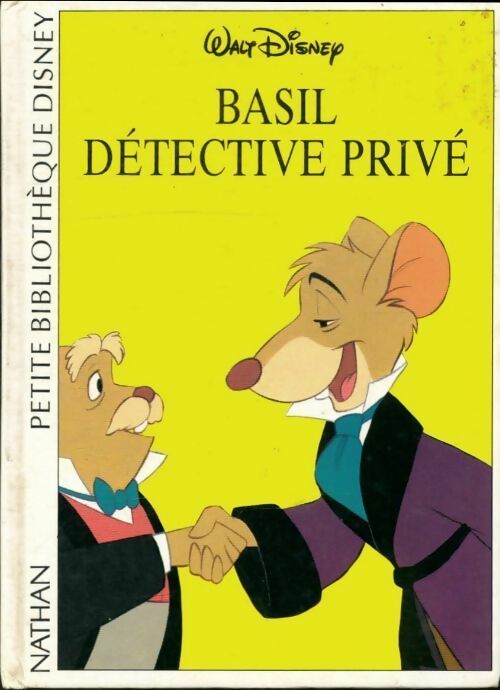 Basil, détective privé - Walt Disney -  Petite bibliothèque Disney - Livre