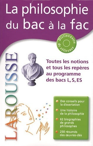 La philosophie du bac à la fac - Thierry Paquot -  Dictionnaire de poche - Livre