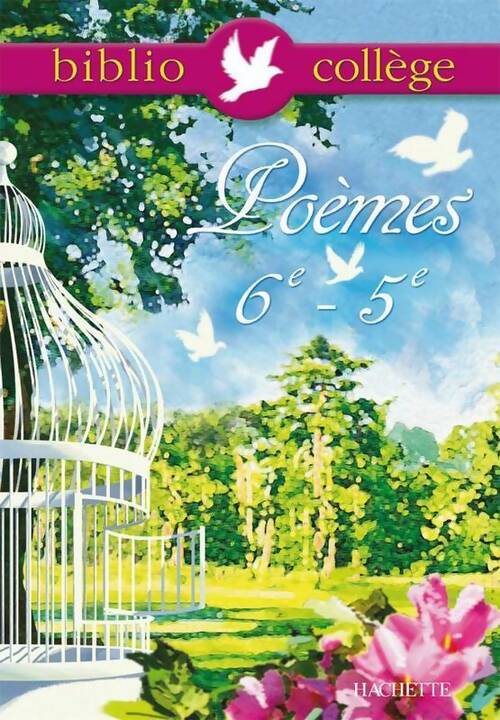 Poèmes, 6e-5e - Collectif -  BiblioCollège - Livre