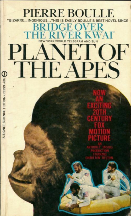 Planet of the apes - Pierre Boulle -  Signet Fiction - Livre