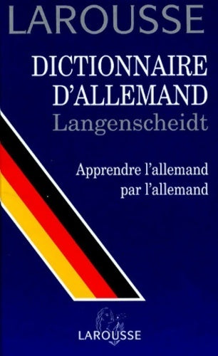 Dictionnaire allemand - Collectif -  Larousse GF - Livre