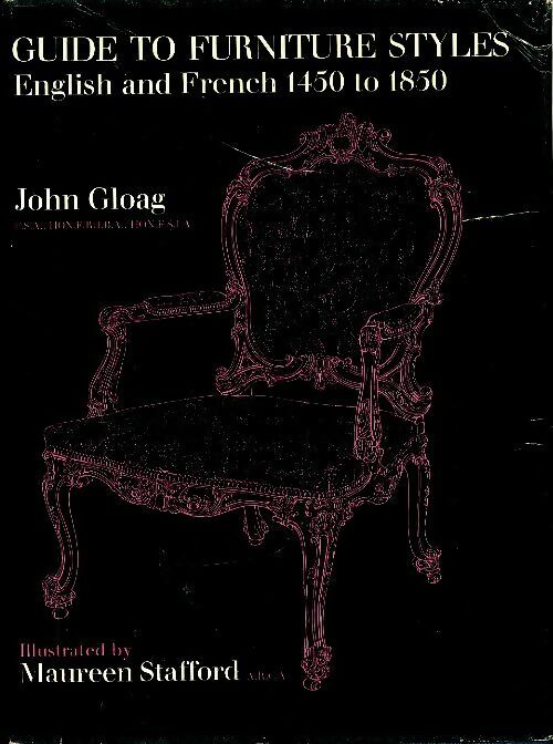 Guide to furniture styles - John Gloag -  Scribner's - Livre