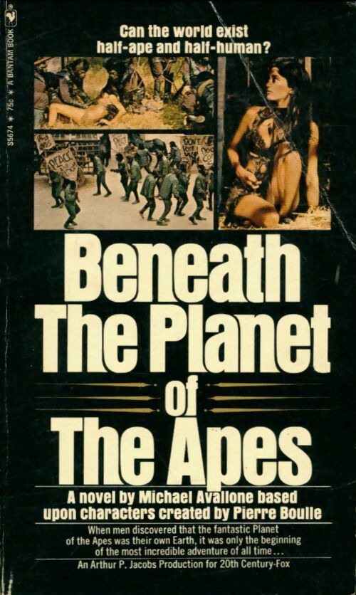Beneath planet of the apes - Michael Avallone -  Bantam books - Livre