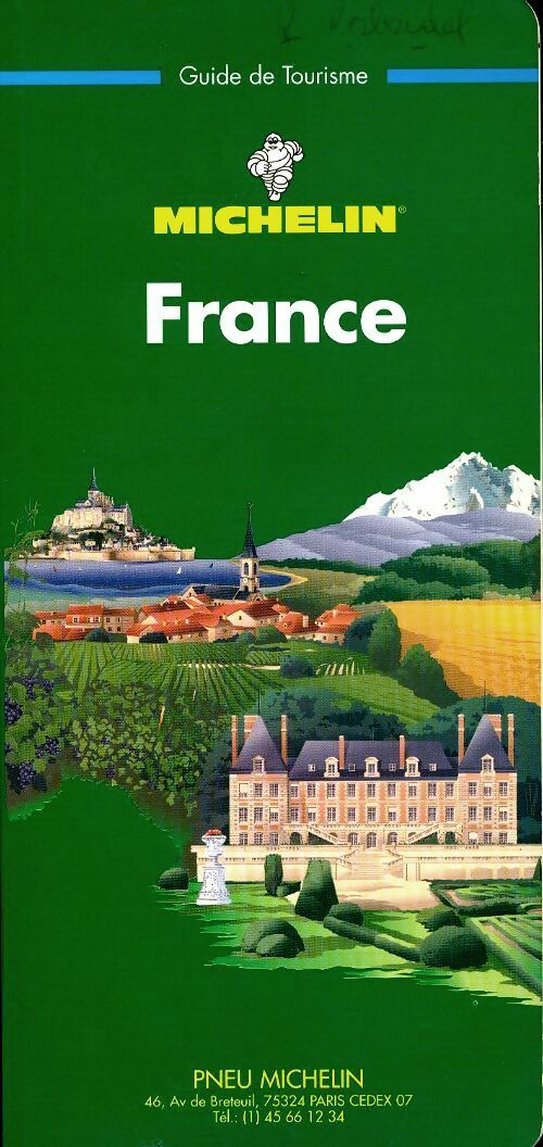 France - Collectif -  Le Guide vert - Livre