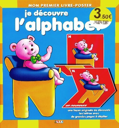 Je découvre l'alphabet - Inconnu -  LLC GF - Livre