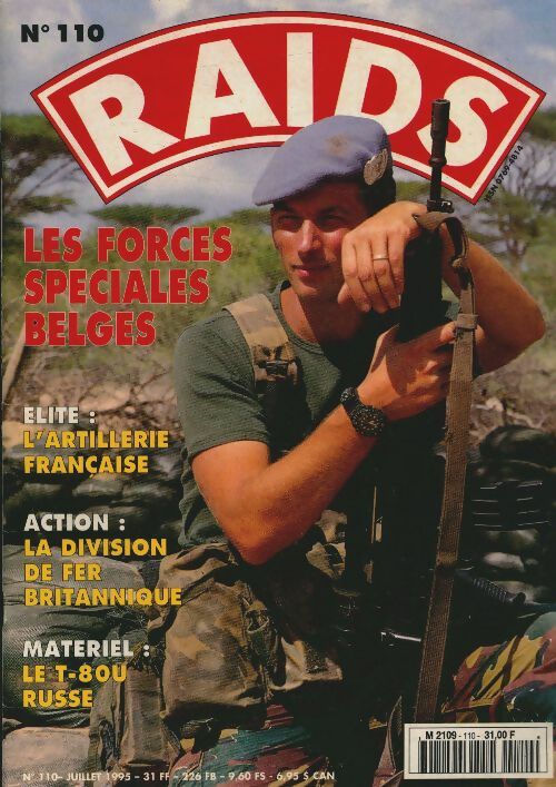 Raids n°110 : Les forces spéciales belges - Collectif -  Raids - Livre