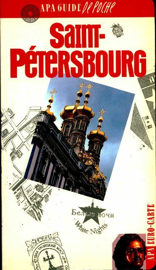 St Petersbourg 1996 - Anna Benn -  Apa guide de poche - Livre