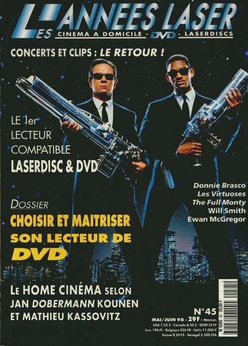 Les Années Laser  n°45 : Choisir et maîtriser son lecteur de DVD - Collectif -  Les Années Laser - Livre