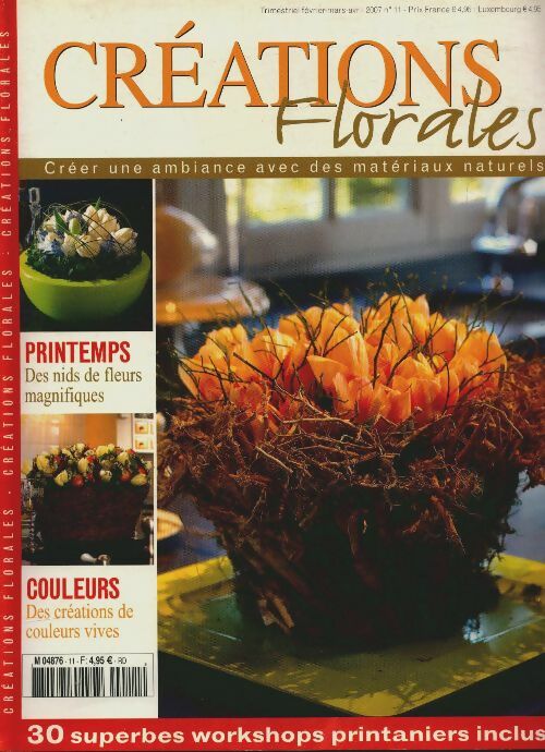 Créations florales n°11 - Collectif -  Créations florales - Livre