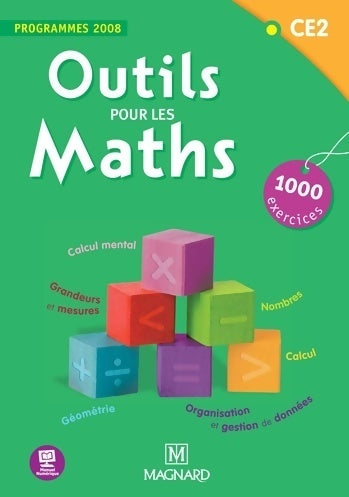 Outils pour les maths CE2 - Patrice Gros -  Outils pour les maths - Livre