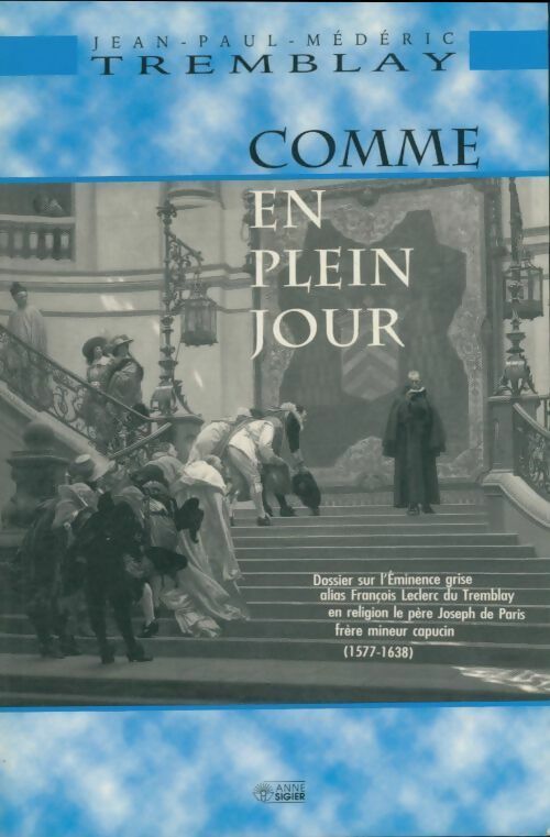 Comme en plein jour - Jean-Paul Tremblay -  Sigier GF - Livre