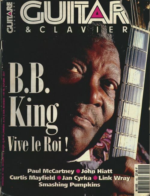 Guitare & Claviers n°145 : B.B. King - Collectif -  Guitare & Claviers - Livre