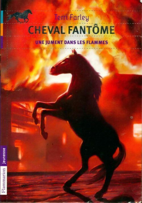 Le cheval fantôme Tome III : Une jument dans les flammes - Terri Farley -  Flammarion jeunesse (2e série) - Livre