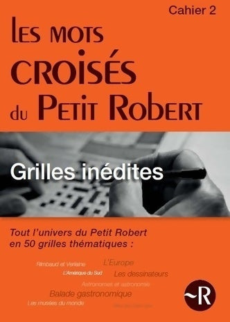 Les mots croisés du petit robert Tome II (02) - Jean-pol Vanden Branden -  Le Robert GF - Livre