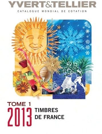 Catalogue de timbres-poste : Tome I France - Tellier -  Yvert et Tellier GF - Livre